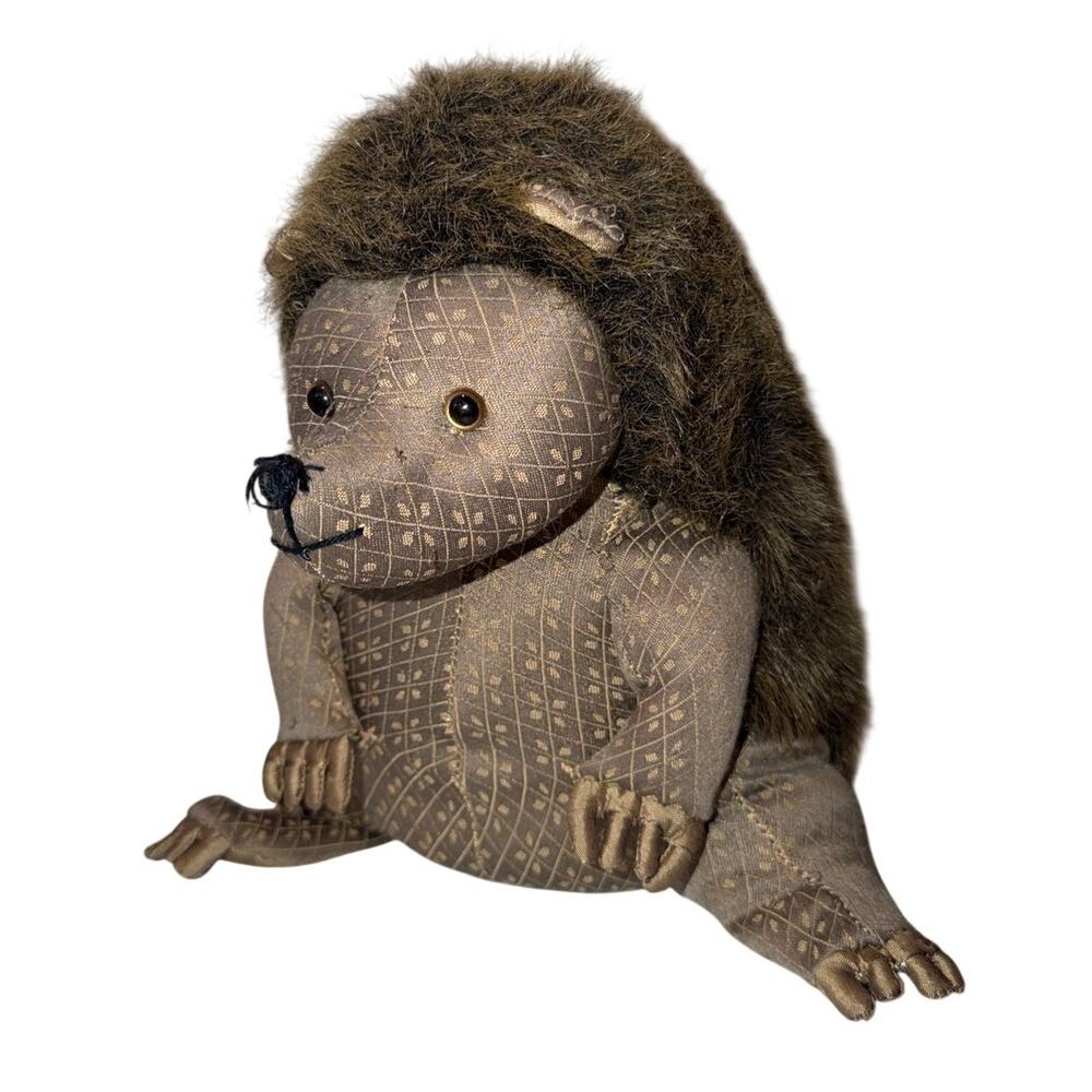Dora Designs Bertie Bristles Hedgehog - Weighted Plush Door Stop 10"